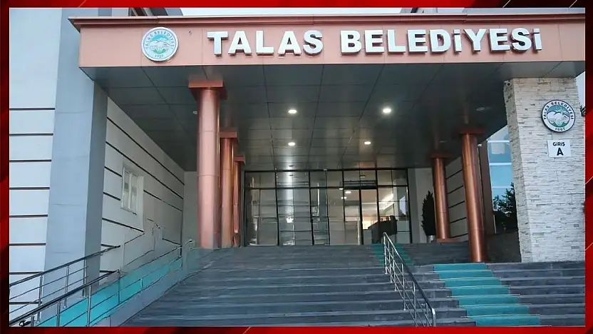 Talas belediyesi'nde FETÖ soruşturması