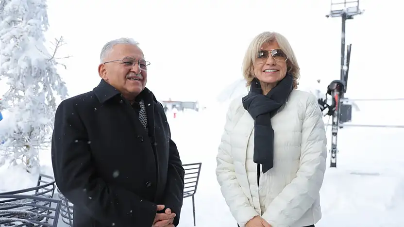 Tansu Çiller Erciyes'te ağırlandı