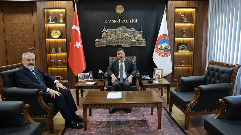 Tarım Reformu Genel Müdürü Yıldız'dan Vali Çiçek'e Ziyaret