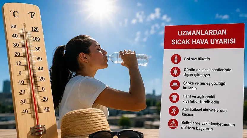 Uzmanlardan Yaz Sıcağı Uyarısı: Sıvı Tüketimini İhmal Etmeyin
