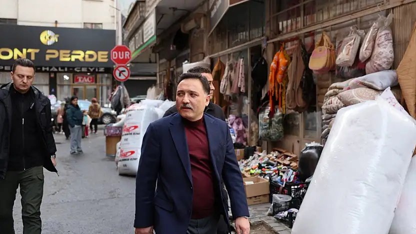 Vali Çiçek'ten Düvenönü esnafına ziyaret