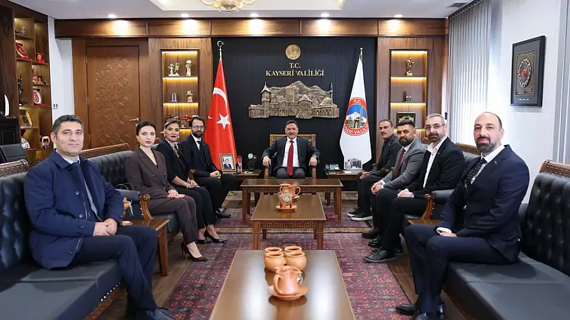 Vali Çiçek TÜRSAB heyetini ağırladı