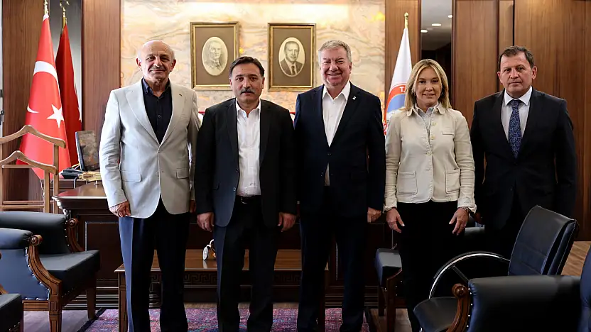 Vali Gökmen Çiçek'ten yelken federasyonu heyetine kabul