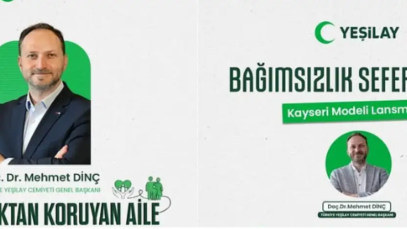 Yeşilay'dan Kayseri'de bağımlılıkla mücadeleye iki önemli etkinlik