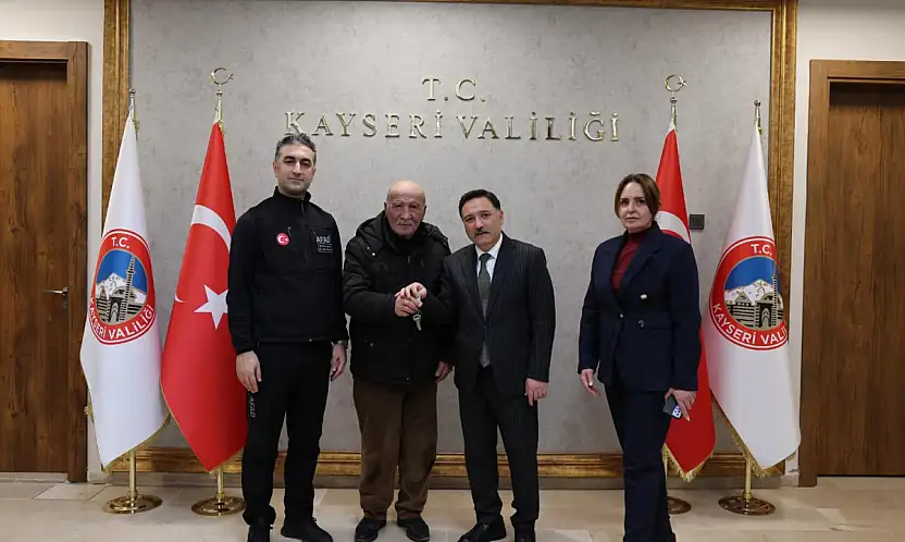 Afetzede ailelere anahtar teslimi