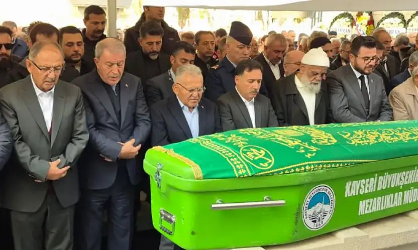 Başkan Büyükkılıç'ın Ağabeyi son yolculuğuna uğurlandı