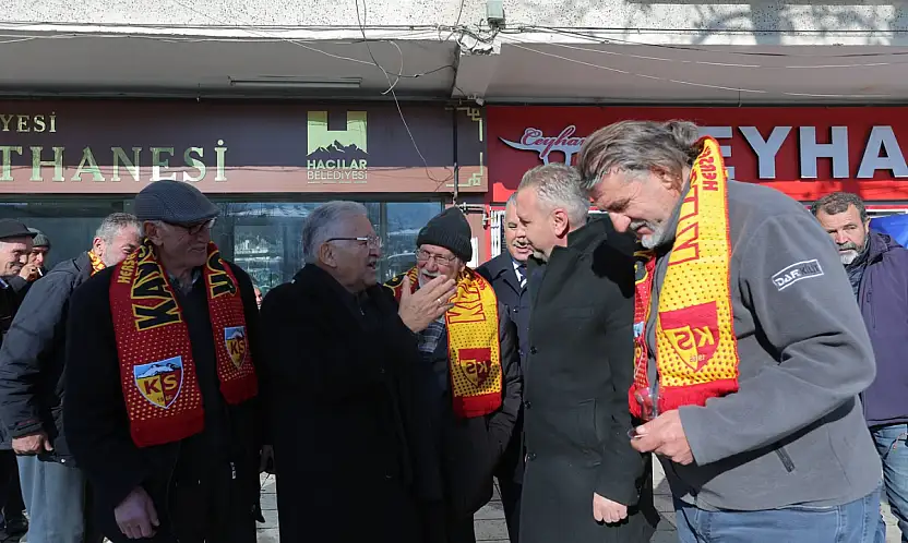 Başkan Büyükkılıç'tan Hacılar'da Gönül Buluşması