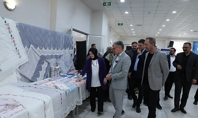 Başkan Özdoğan'dan KAYMEK Kursiyerlerine Tam Not