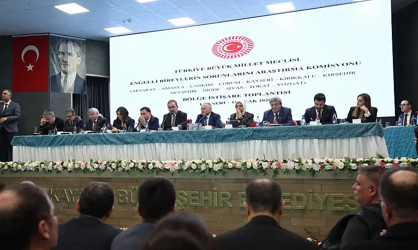 Büyükkılıç, TBMM komisyonuna Ev sahipliği yaptı