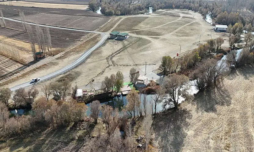 Böke kano alanı tamamlanıyor