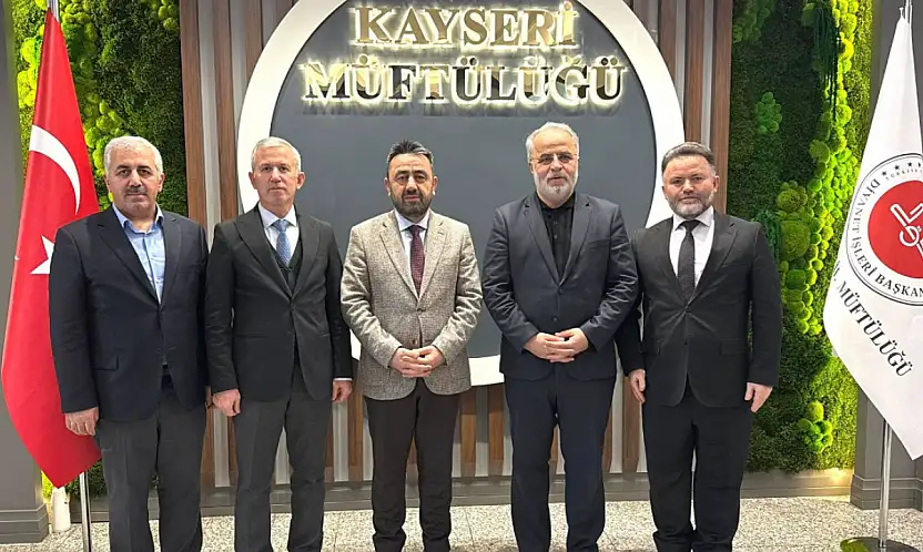 Burhan İşliyen'den İl Müftüsü Ayvaz'a ziyaret