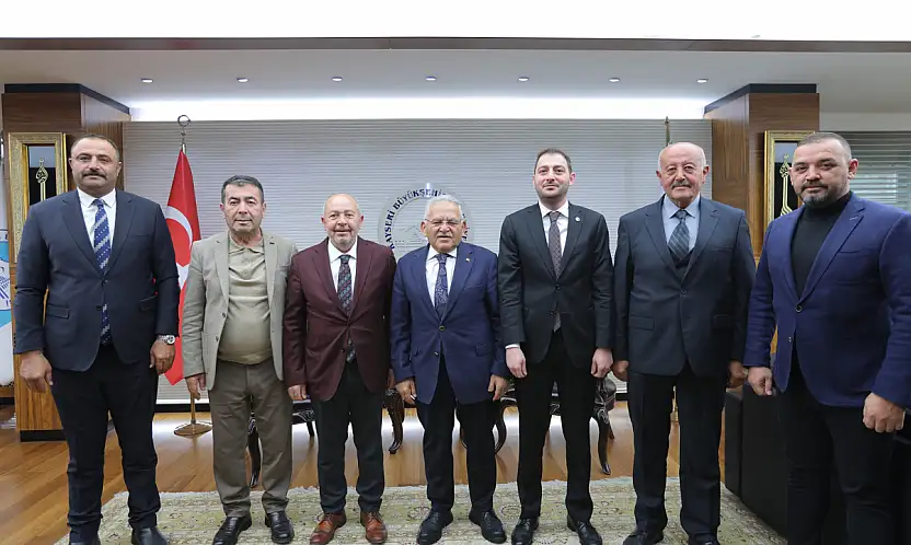 Büyükkılıç, MHP heyetini ağırladı