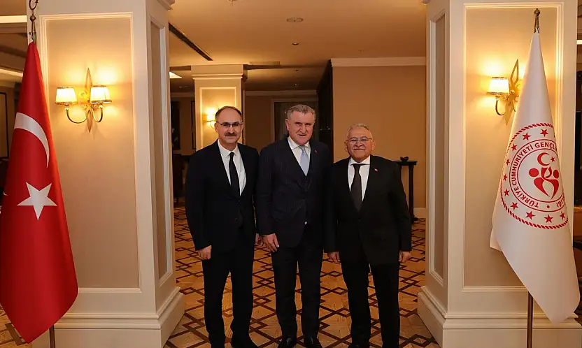 Büyükkılıç'tan Ankara'da ulaşım ve spor mesaisi