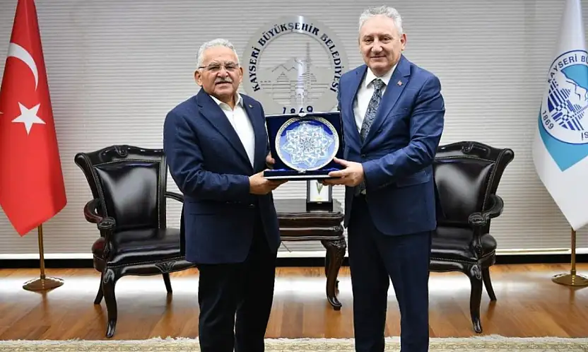 Büyükkılıç, Tarım Reformu genel müdürü'nü ağırladı