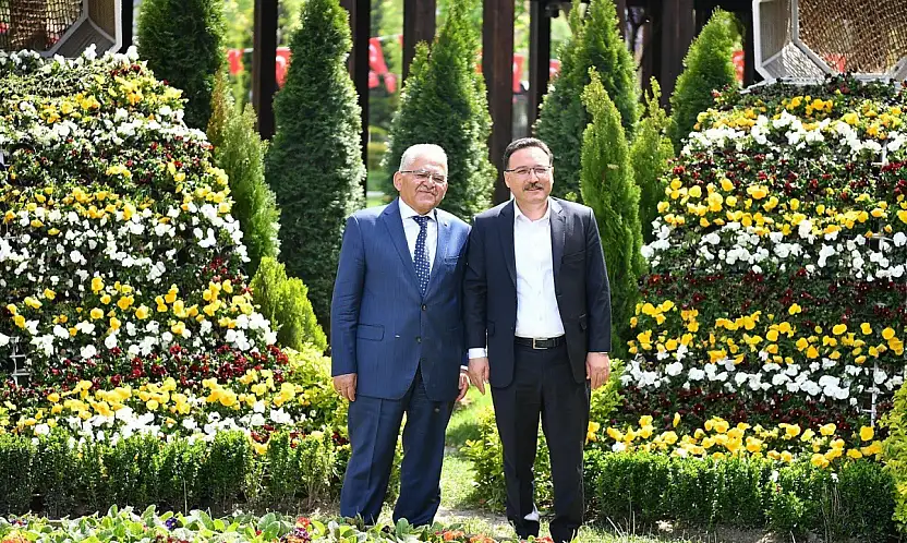 Büyükkılıç: Valimiz Çiçek ile el ele çalışmaya devam edeceğiz