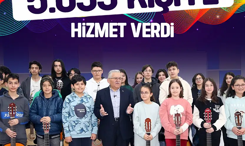 Büyükşehir Konservatuvarı 5 Bin 655 Kişiye Ulaştı