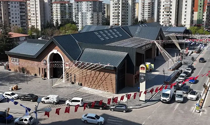 Çarşı Melikgazi Açıldı