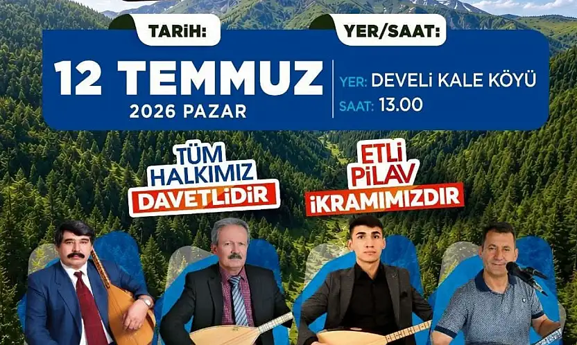 Develi Yazıçam Şenlikleri İptal Edildi