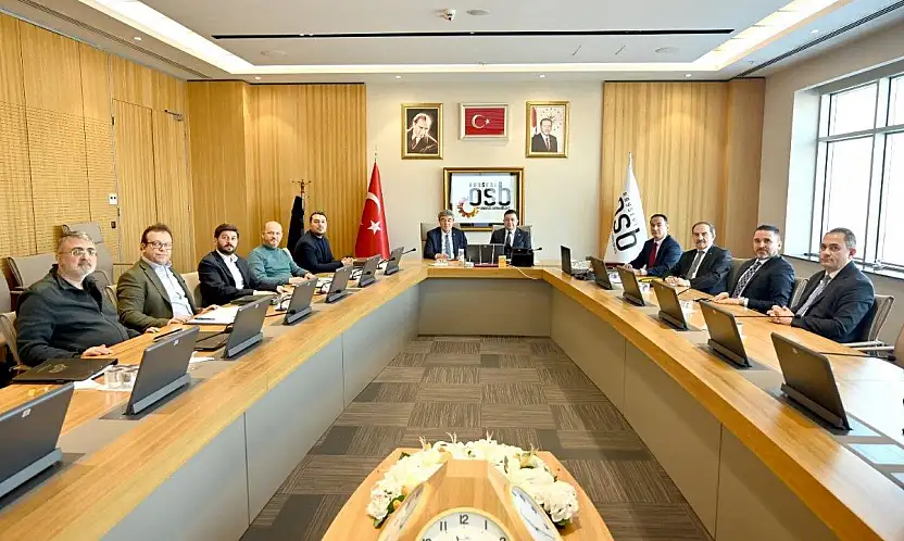 Dursun Ataş, Kayseri OSB yönetim kurulu toplantısına katıldı