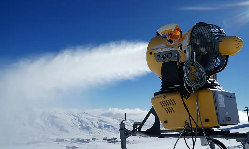 Erciyes'te kar garantisi
