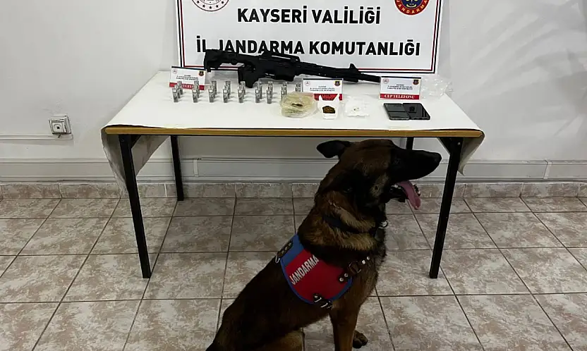 Hacılar'da jandarmadan uyuşturucu operasyonu