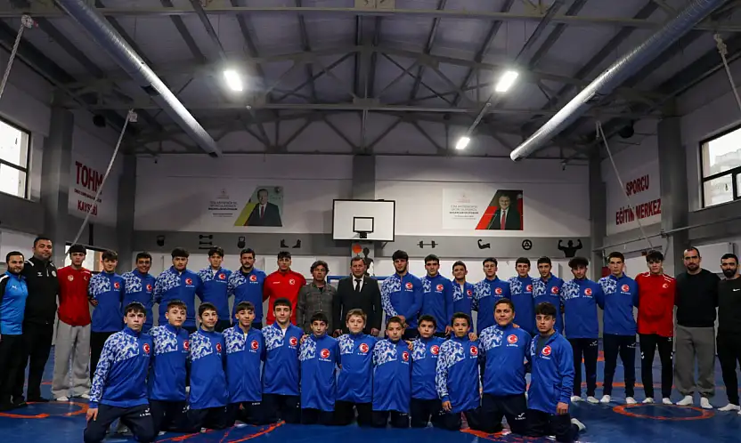 İl Müdürü Kabakcı güreş sporcularıyla buluştu