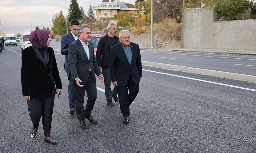 Kayseri Caddesi ve Hacılar meydanı yenilendi