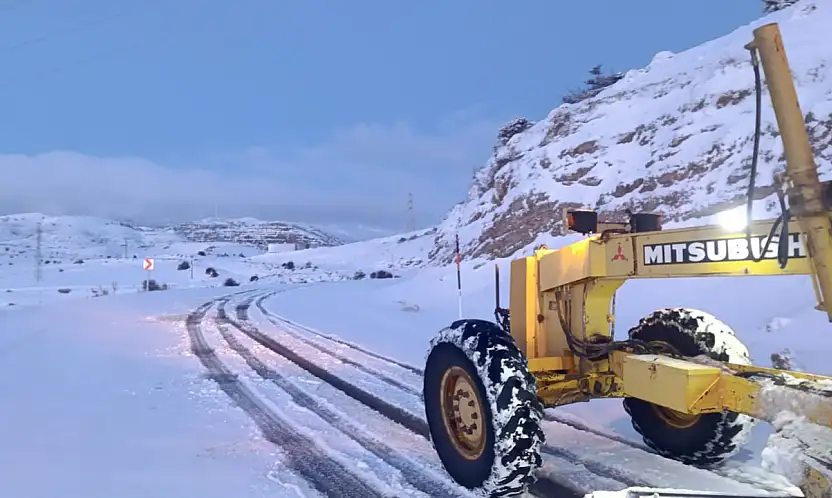Kayseri'de 126 mahalle yolu ulaşıma açıldı