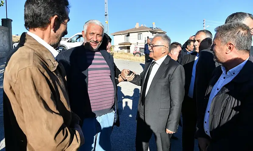 Kayseri'de 213 Milyon TL'lik yol yatırımı incelendi