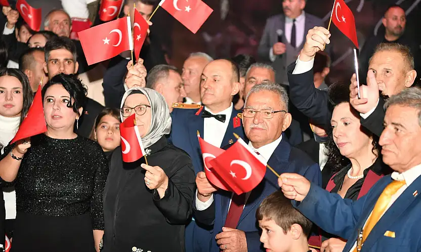 Kayseri'de 29 Ekim coşkusu