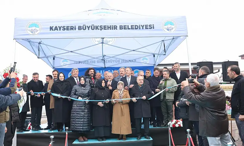 Kayseri'de Birdal camii törenle hizmete açıldı