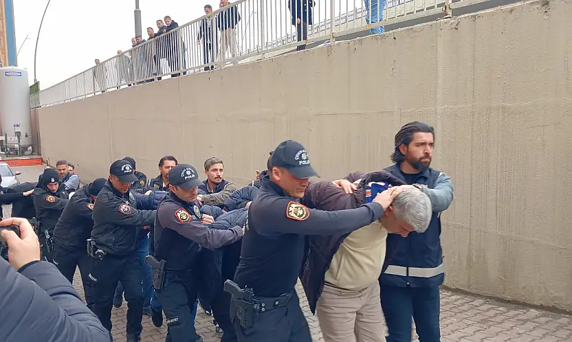 Kayseri'de suç örgütü operasyonunda 5 tutuklama