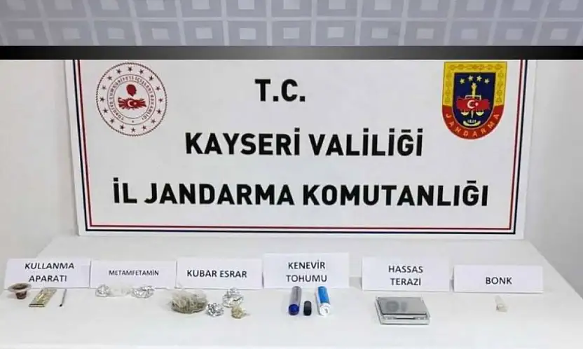 Kayseri'de Uyuşturucu Operasyonu