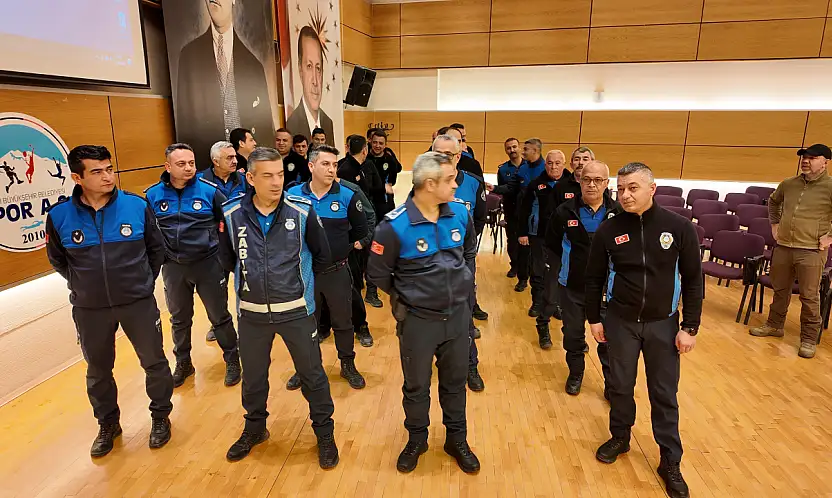 Kayseri'de Zabıta personeline eğitim