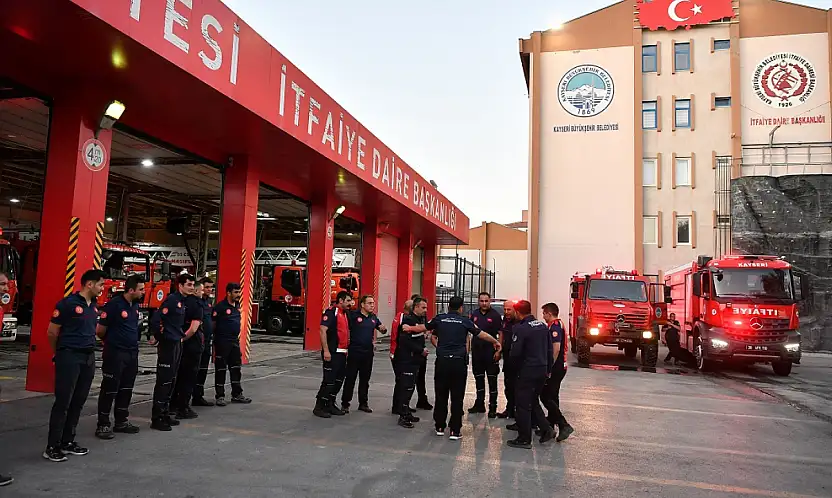 Kayseri itfaiyesinden 1 ayda 536 olaya müdahale
