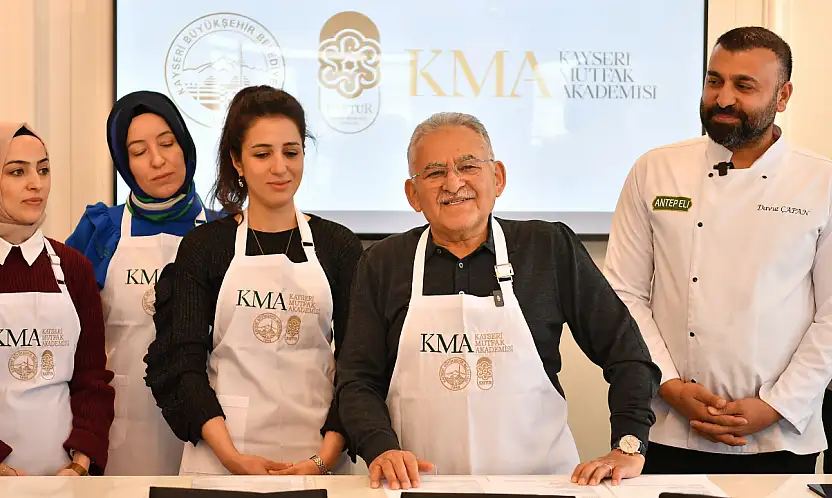 Kayseri Mutfak Akademisi, 2026 Şubat ayında eğitime başlıyor