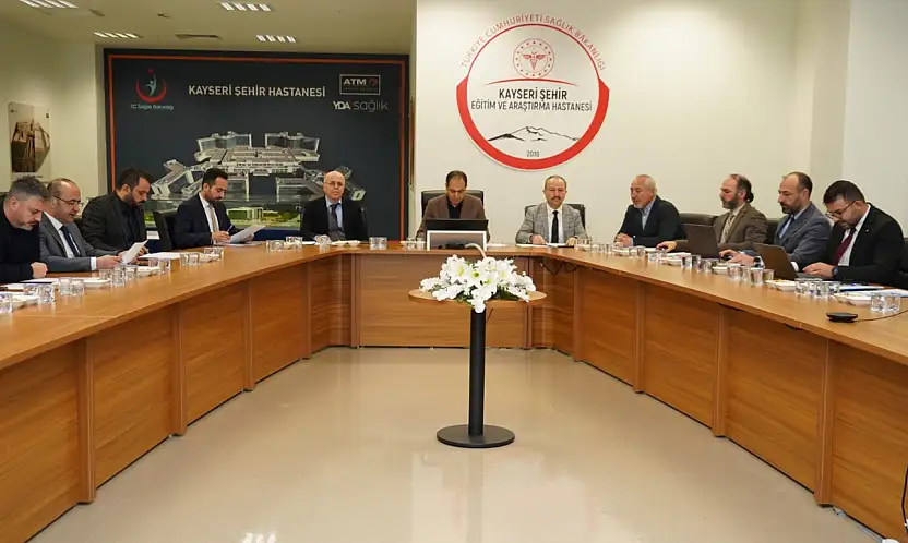 Kayseri Şehir Hastanesi'nde koordinasyon toplantısı