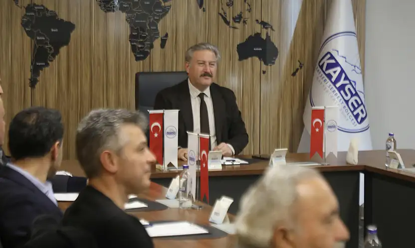 Kayseri Serbest bölge'de 2025'in son yönetim kurulu toplantısı yapıldı