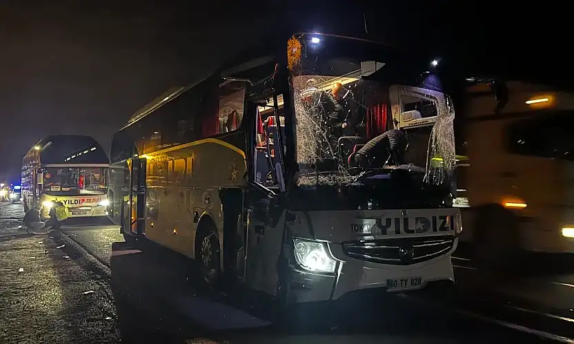 Kayseri-Sivas yolunda zincirleme kaza