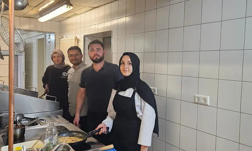 Kayserili Öğrenciler Avrupa Mutfağını Öğreniyor