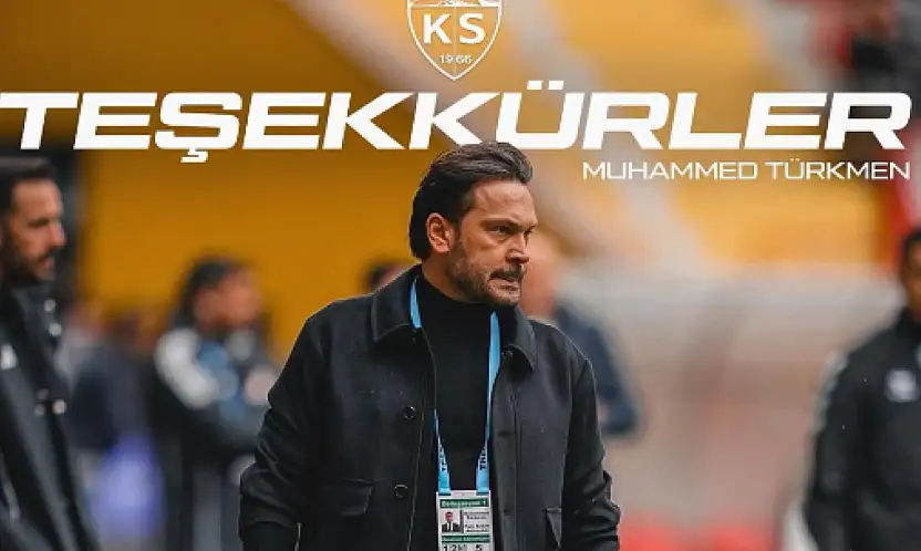 Kayserispor'da Muhammed Türkmen ile Yollar Ayrıldı