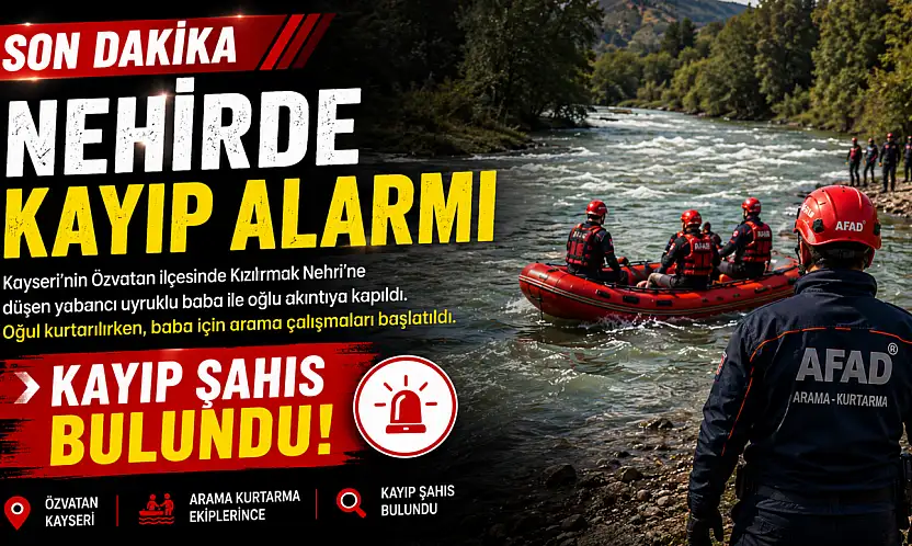 Kızılırmak'ta Kayıp Şahıs Bulundu