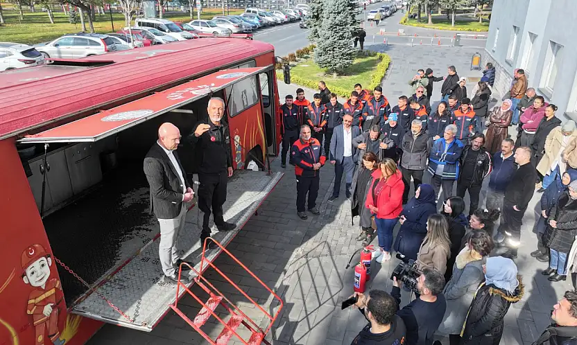 Kocasinan'da acil durum ve yangın tatbikatı