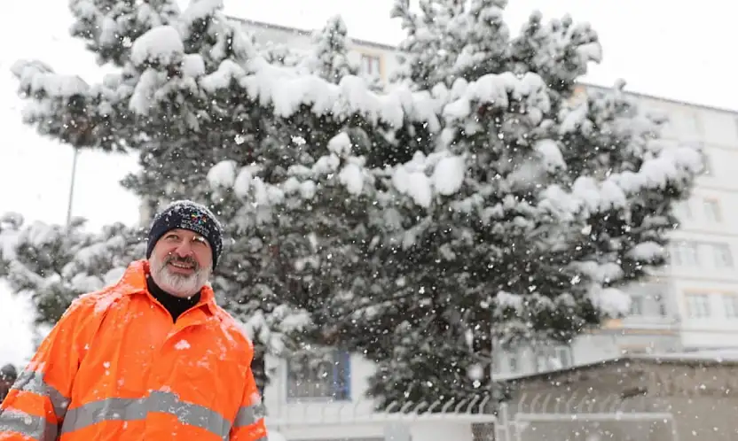 Kocasinan'da kar mesaisi 24 saat