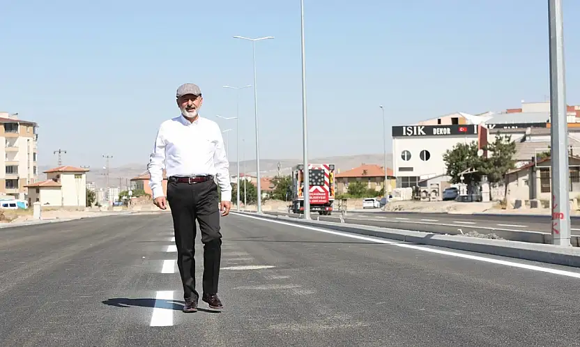 Kocasinan'dan şehre nefes aldıran yeni bulvar