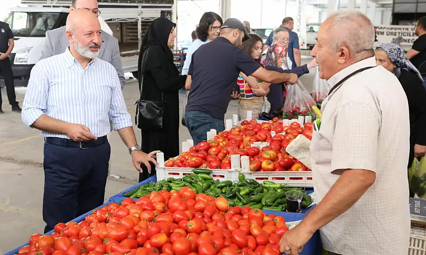 Kocasinan'ın %100 Ekolojik Pazarı rekor kırdı