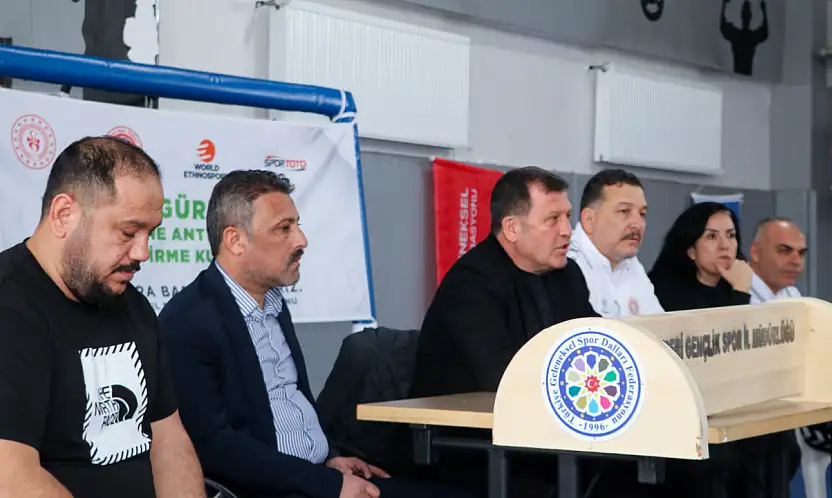 Mas Güreşi antrenörlük kursu sınavlarına ziyaret