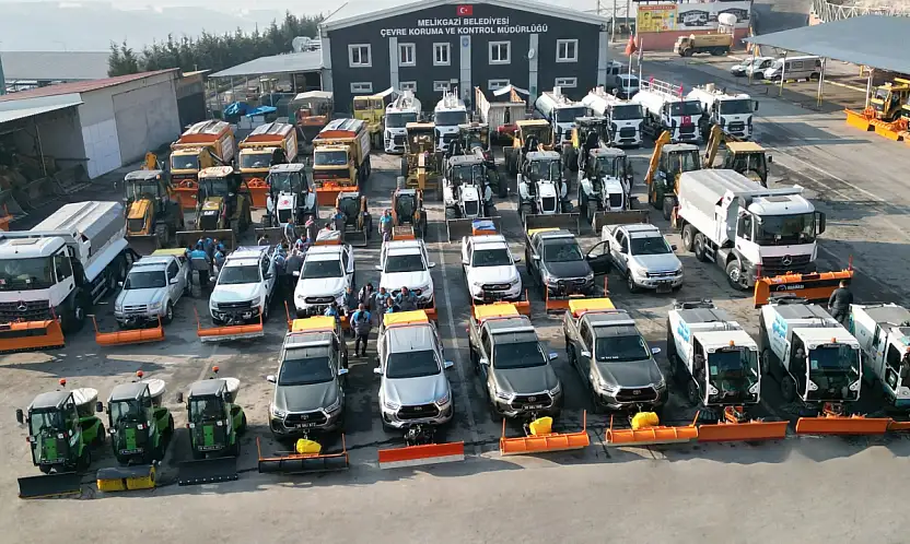 Melikgazi kışa hazır