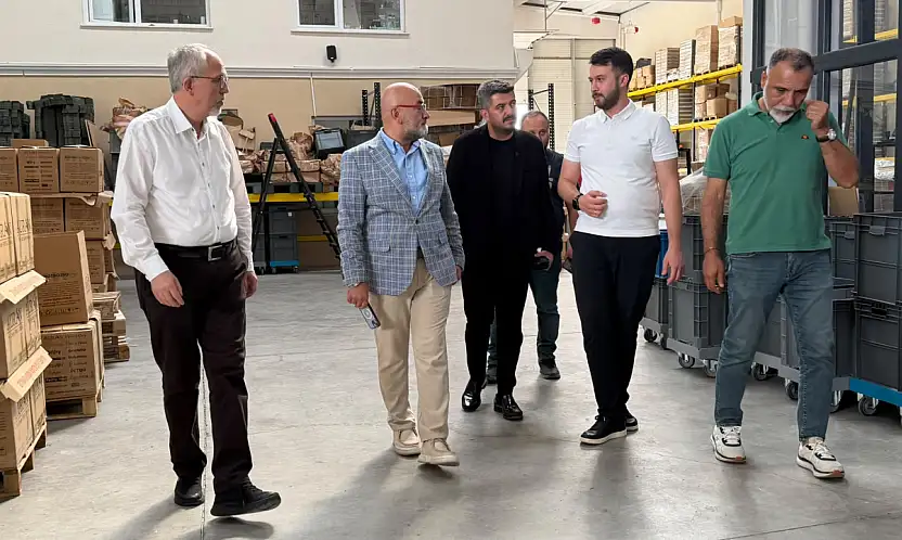 Milletvekili Cıngı'dan Auran Kozmetik'e Ziyaret