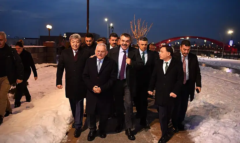 Milli Eğitim Bakanı Yusuf Tekin Kayseri'de